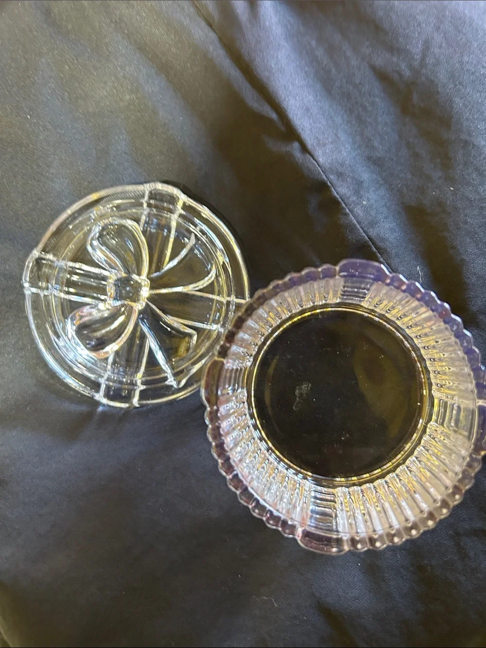 Clear Glass Decorative Bowl - Clear